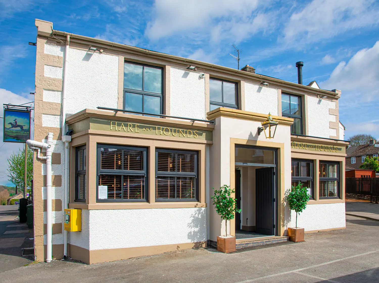 Food and drinks at Hare & Hounds in Foulridge